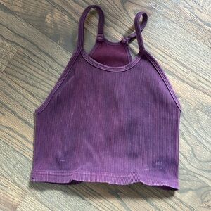 free people purple happiness tank